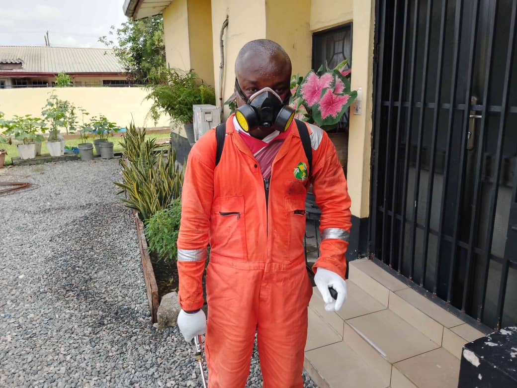 Eco-friendly pest control application